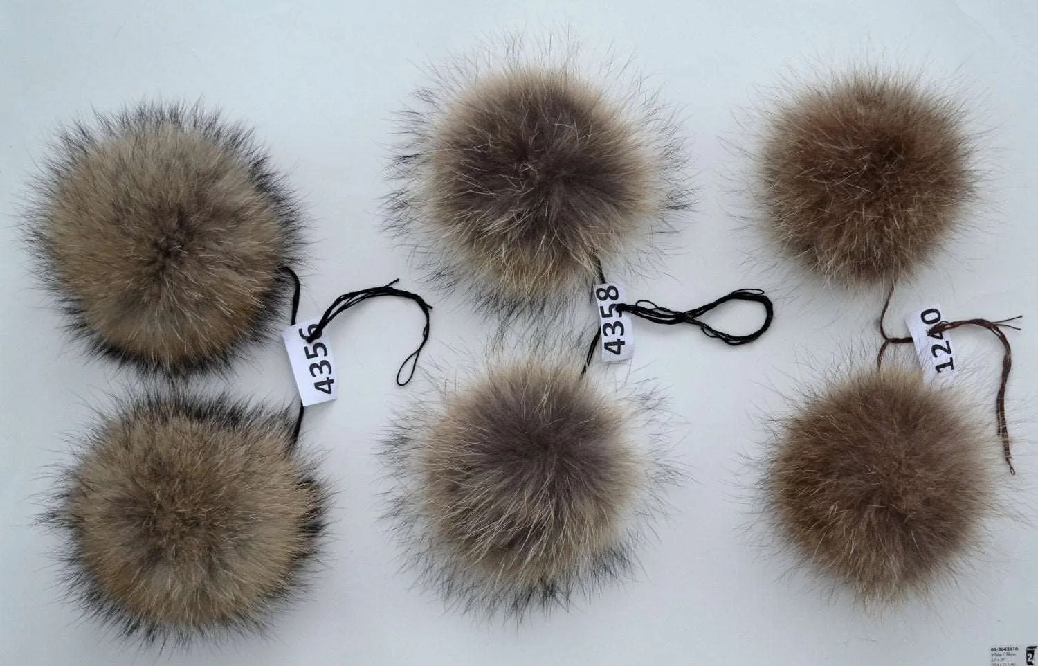 7" DOUBLE POM POM for Hat! Large Pom Pom, Real Fur PomPom, Fur Ears, Genuine Fur, Unique, Handmade Fur Pom Pom, Pom Pom Hat, Raccoon, Double