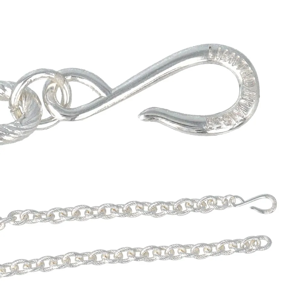 925 Silver Plated Cable Chain Necklace