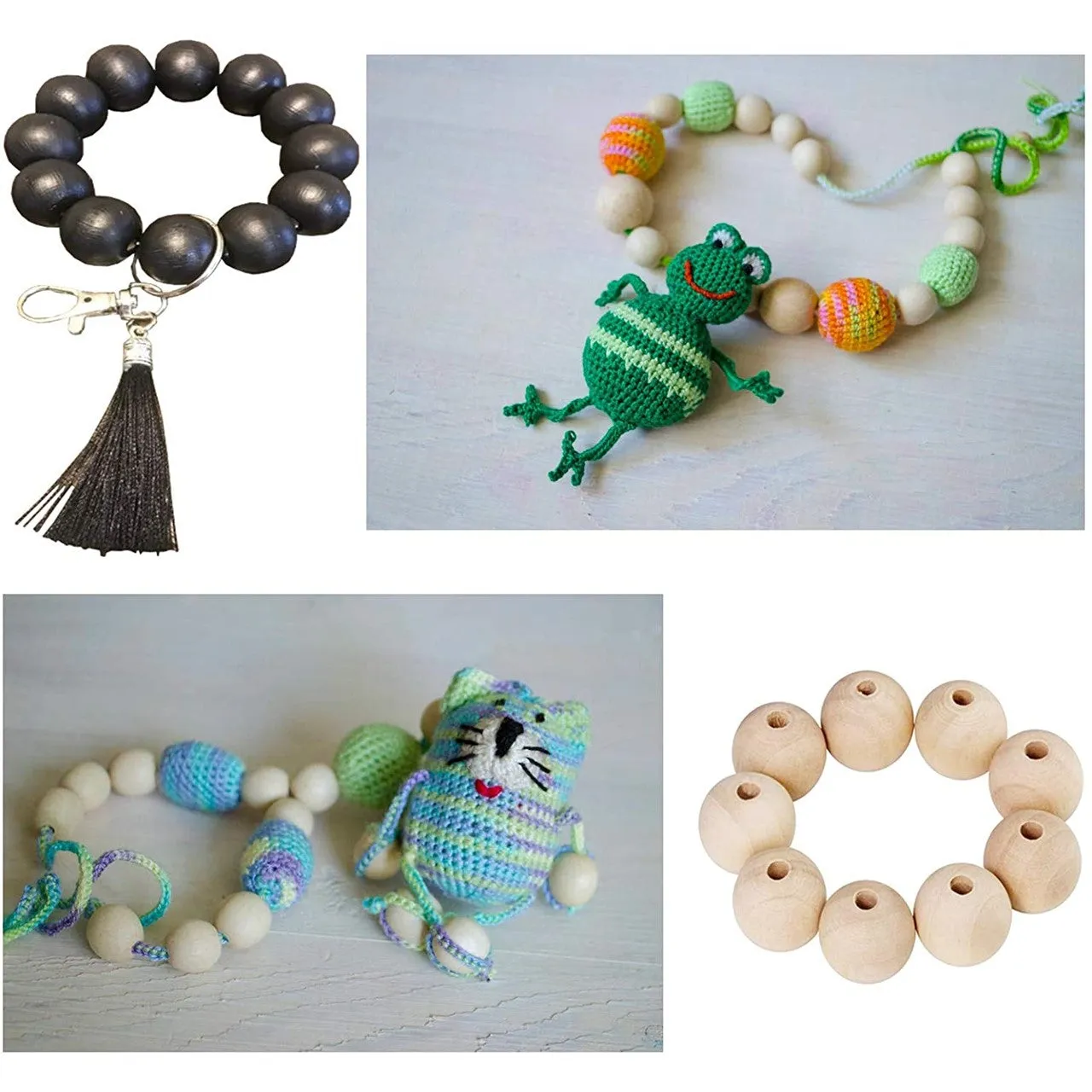 All Size Natural Wooden Beads