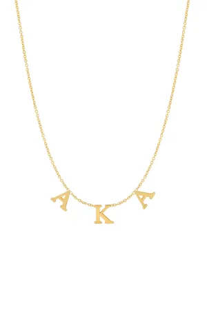 Alpha Kappa Alpha Necklace