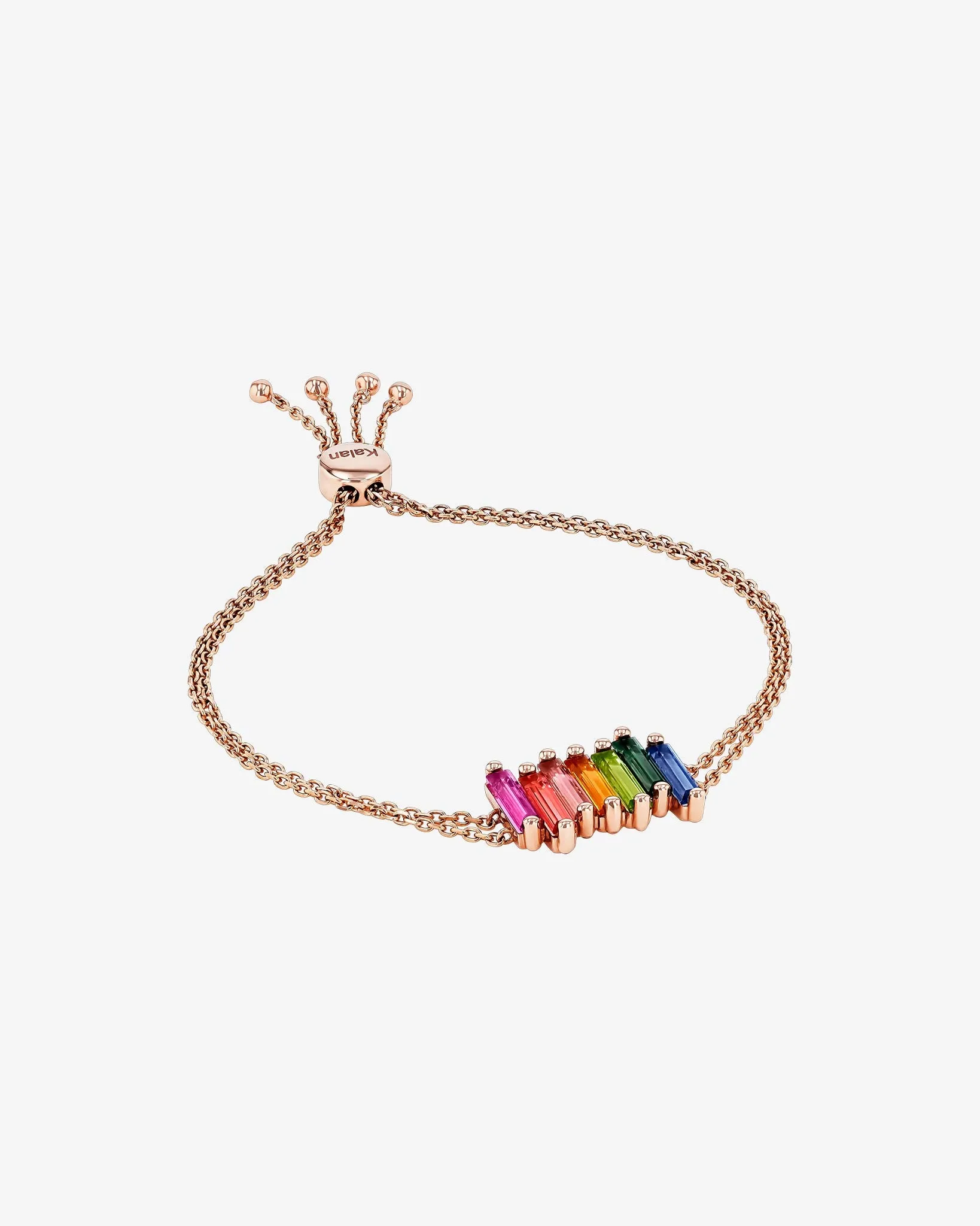 Amalfi Stacker Rainbow Pulley Bracelet