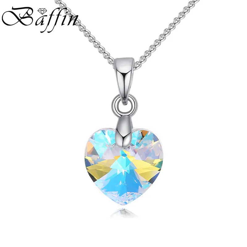 BAFFIN   Swarovski Crystal Heart Pendant Necklace for Women