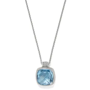 Brighton | Meridian Aurora Large Crystal Pendant Necklace in Aqua