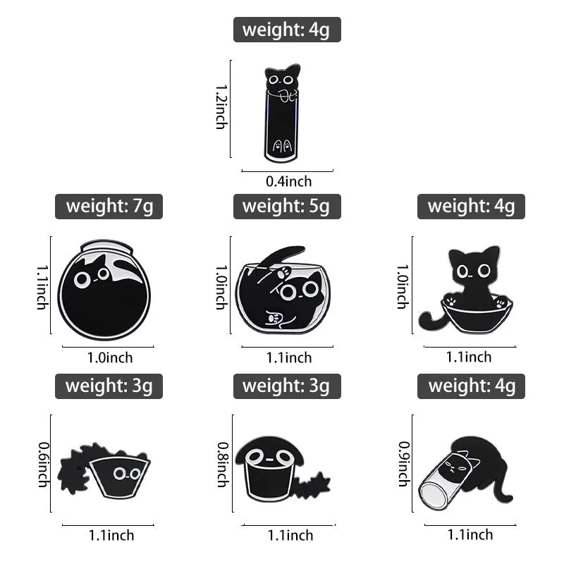 Cartoon Style Cute Pin Animal Alloy Plating Unisex Brooches