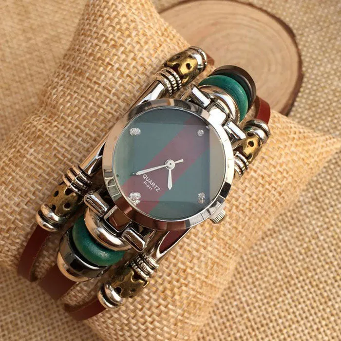 Creative Juice Really Belt Female Models Fashion Buckle Bracelet Quartz Watch