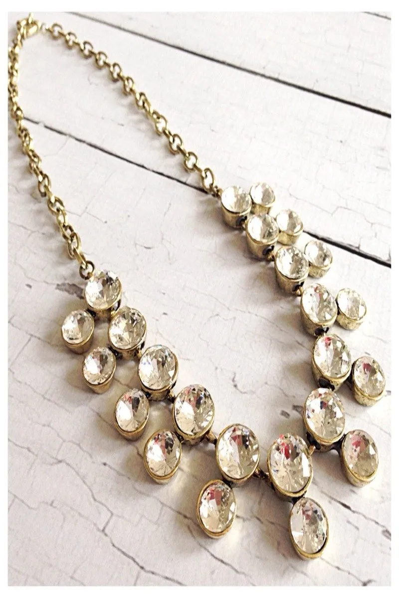 Crystal Lenore Necklace - Final Sale