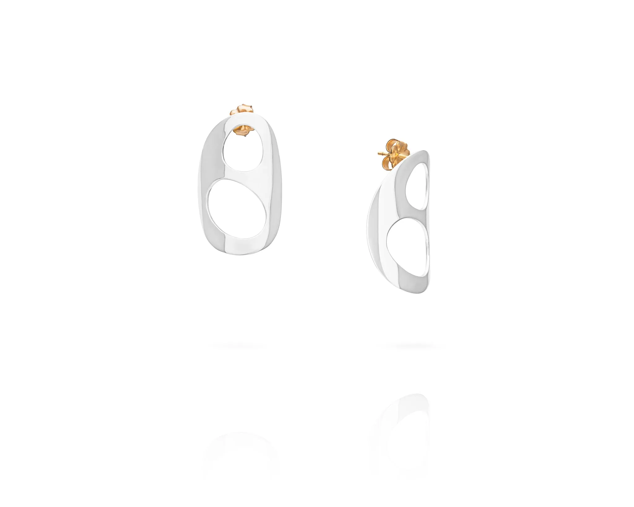 Dorado Curved Earrings