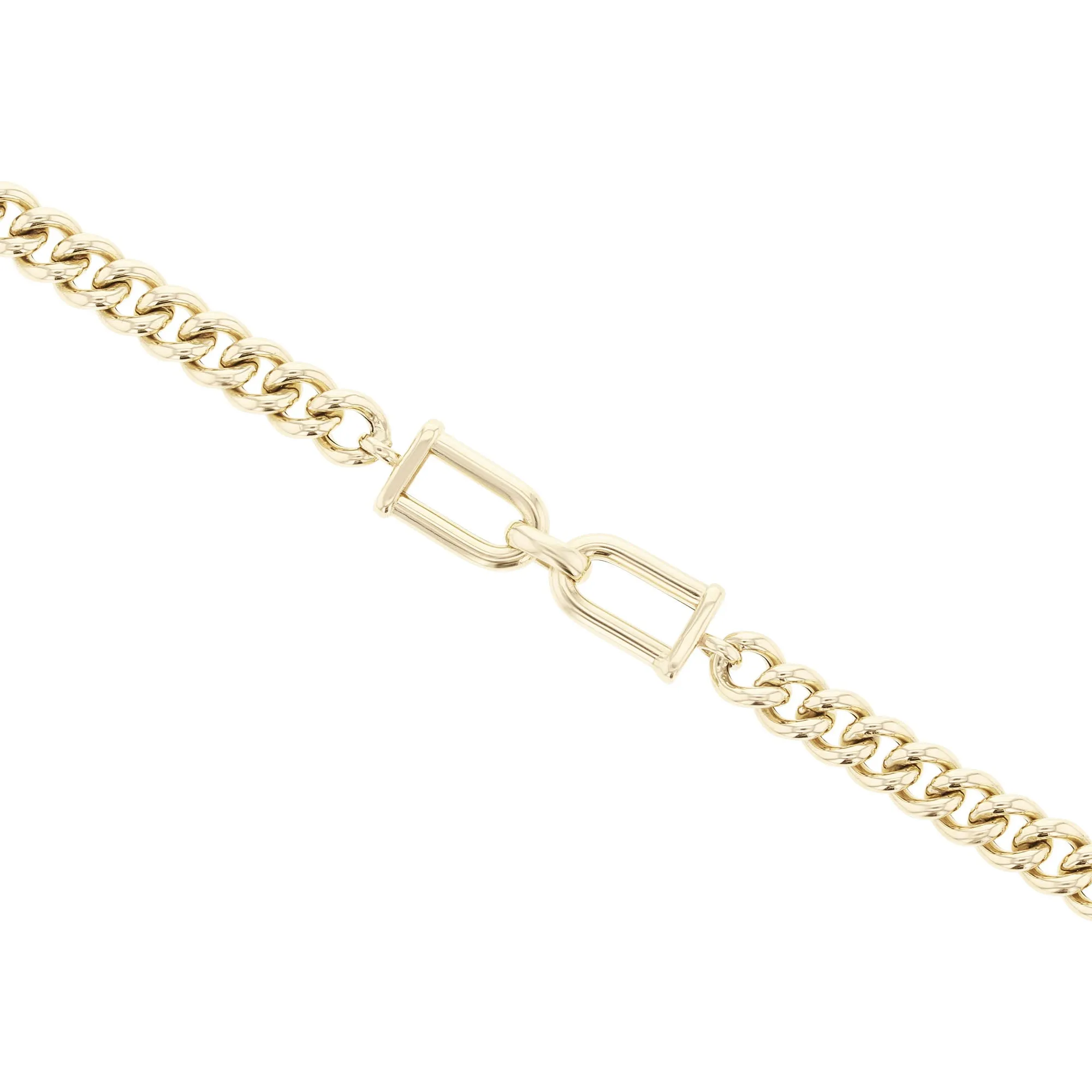 Dressage Gold Curb Link Bracelet