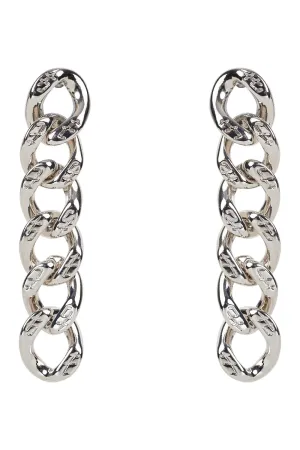 eb&ive Meta Earring - Silver Link