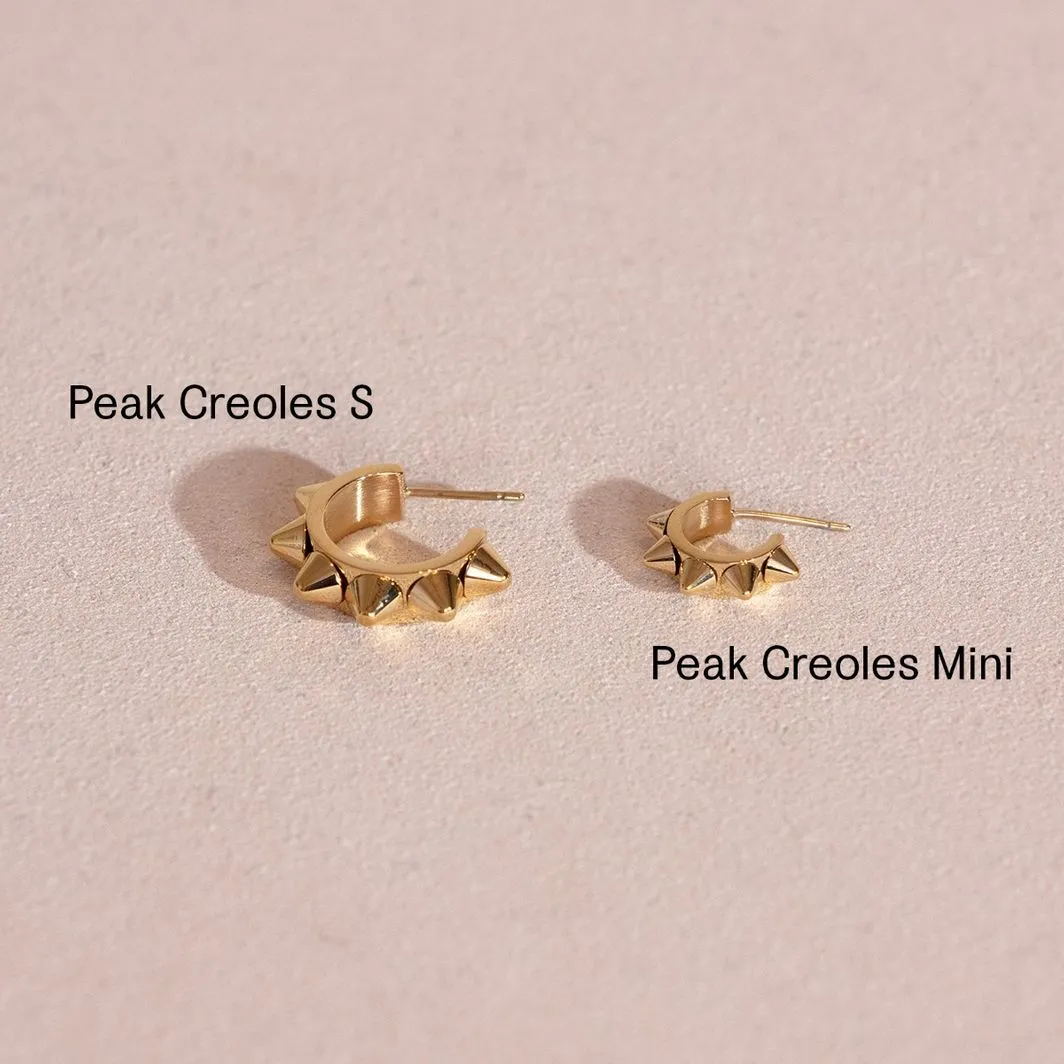 Edblad Peak Creoles Small Earrings - Gold