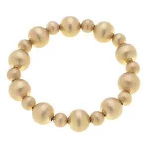 Ember Ball Bead Stretch Bracelet