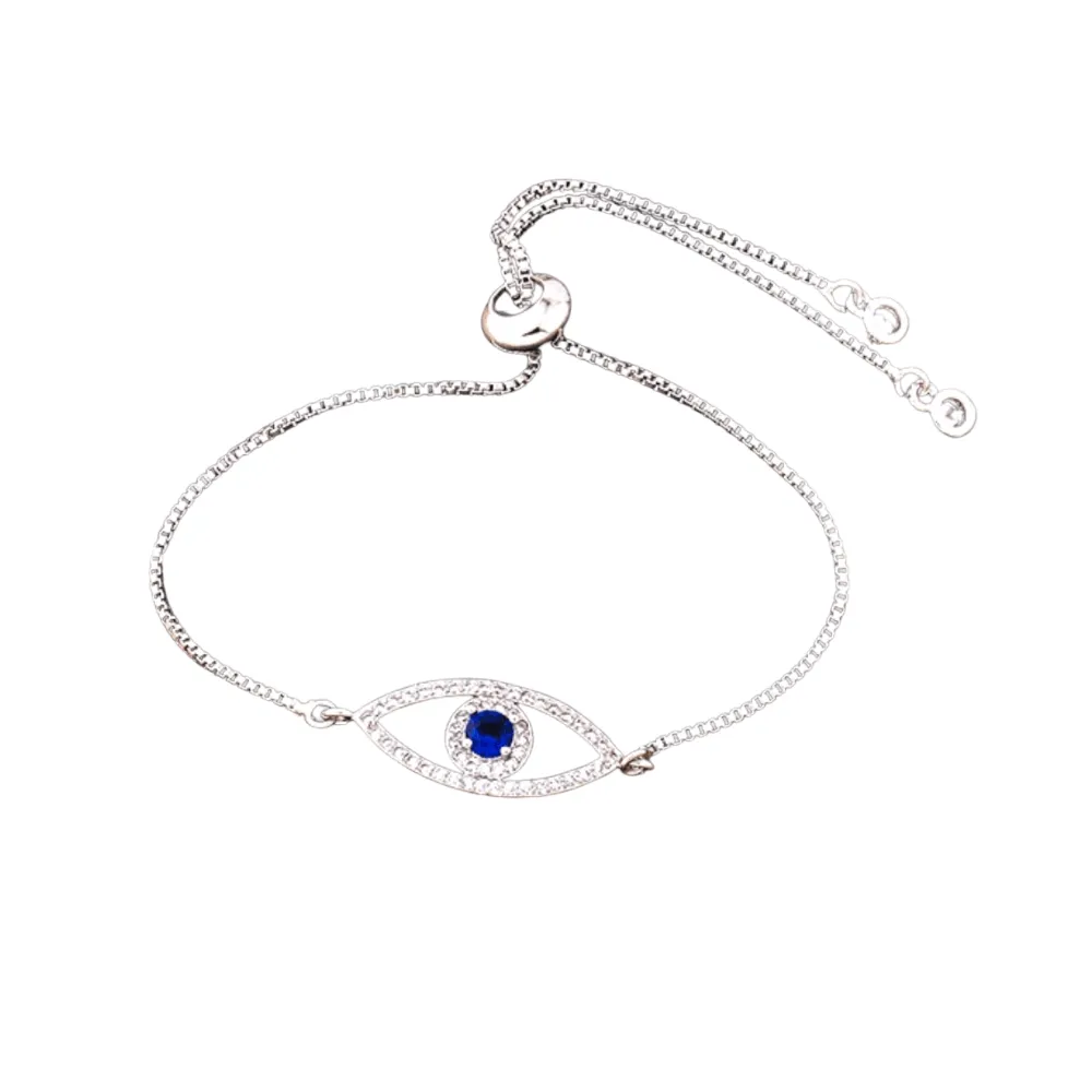 Evil Eye Cubic Zircon Bracelet