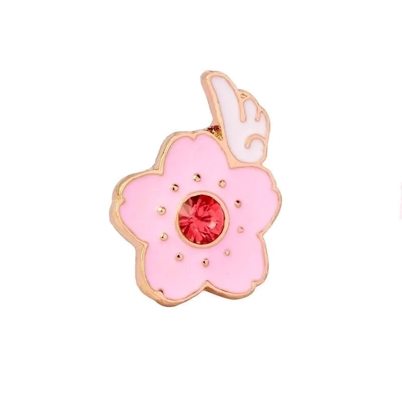 Fashion Pin Leaf Alloy Enamel Unisex Brooches