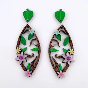 Heart of the Forest - Earrings - Set of 2