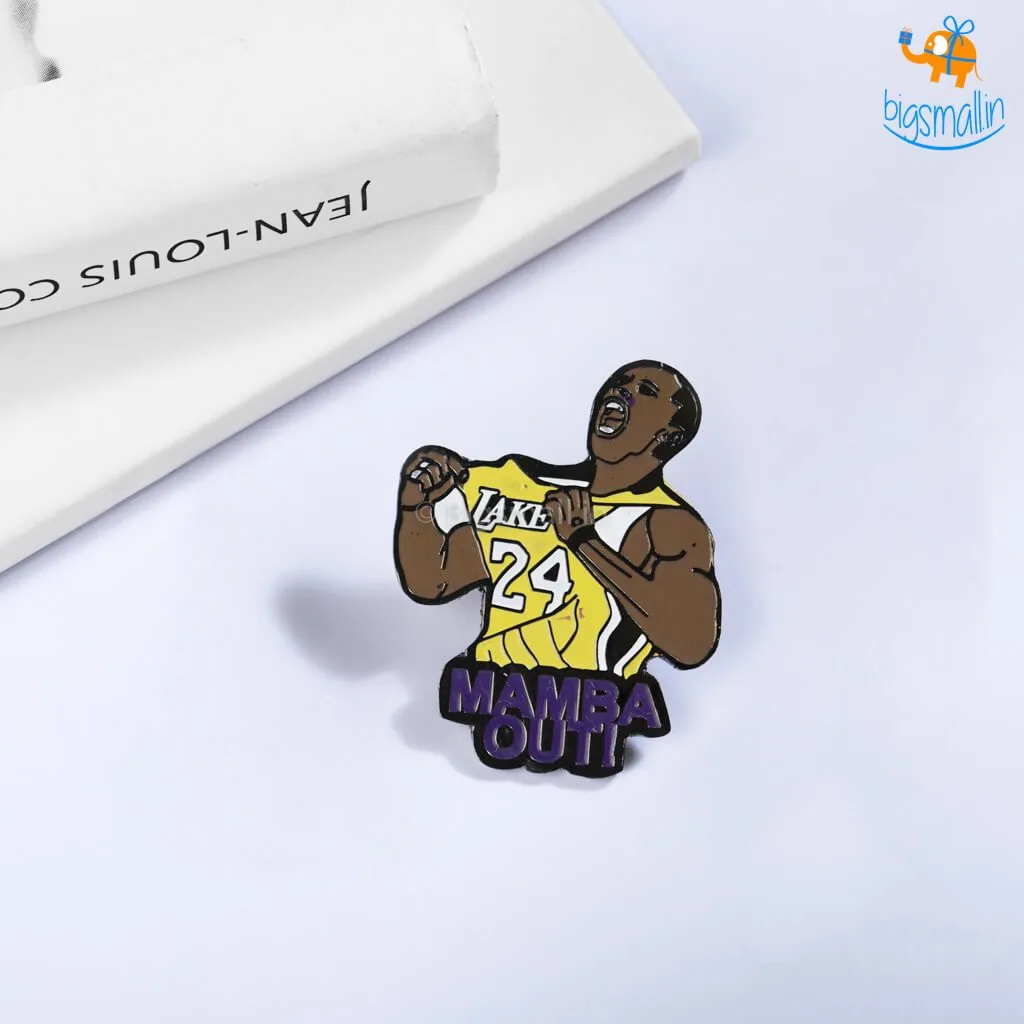 Kobe Bryant Lapel Pins - Set of 2