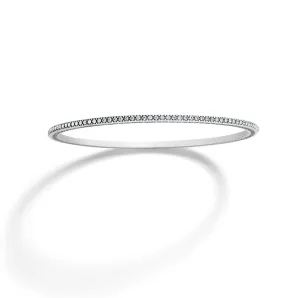 Meridian Thin Bangle