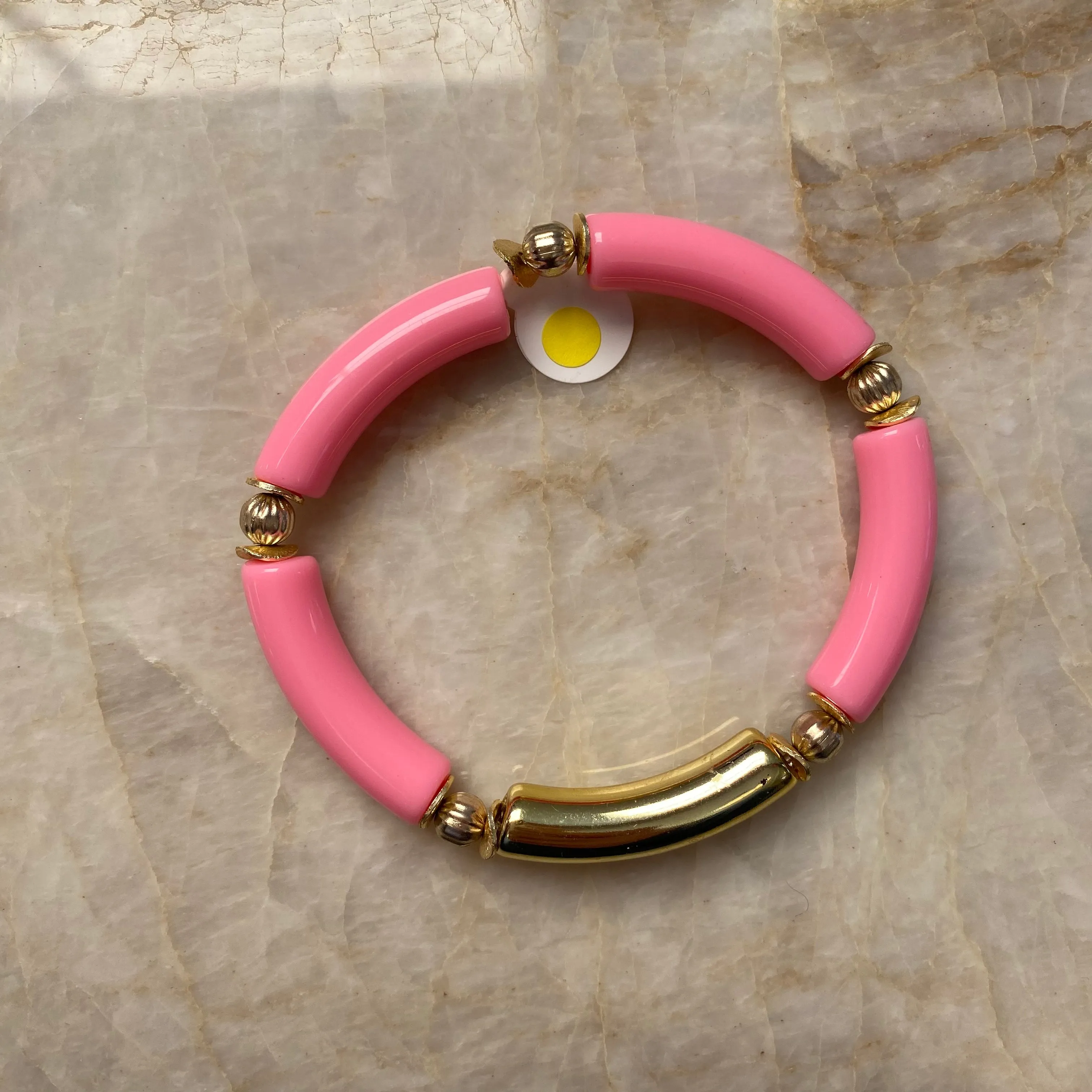 Mini Mac Bracelet with Gold Accents