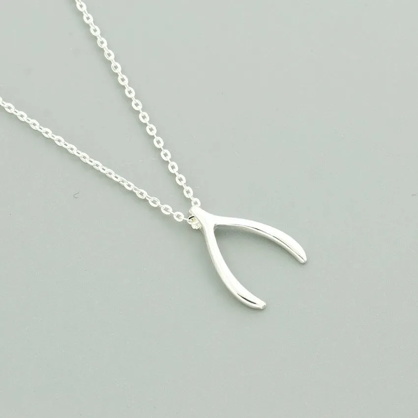 Minimalist Deer Horn Antler Necklace Pendant Women