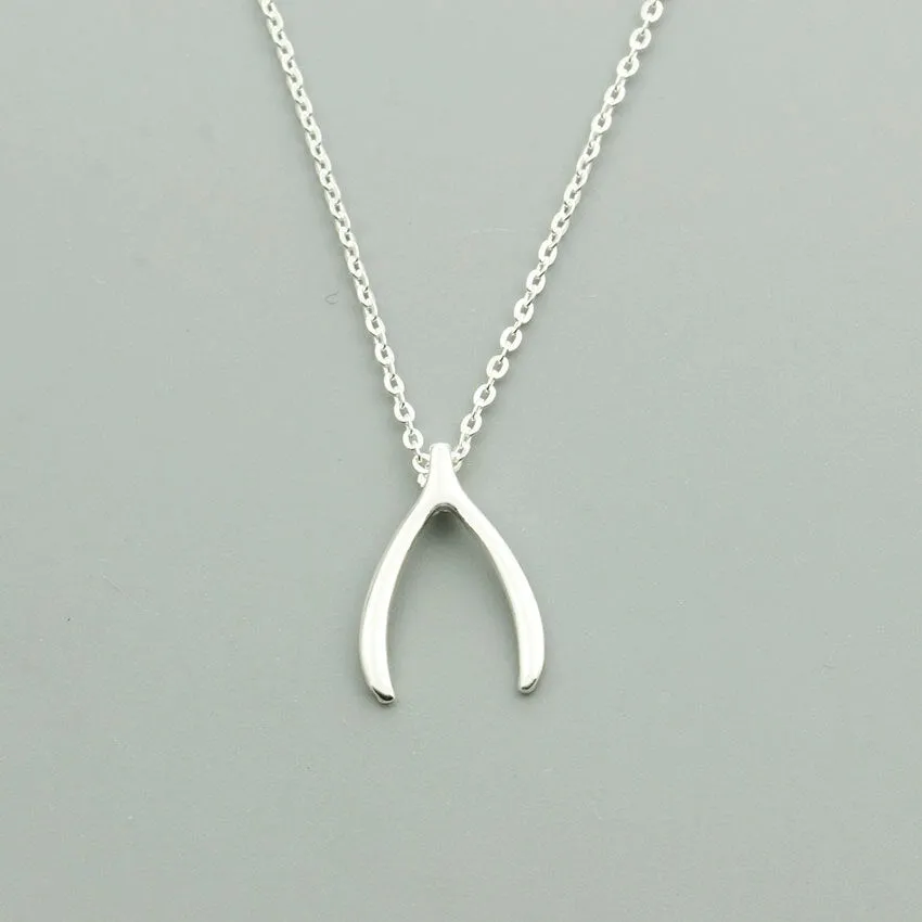 Minimalist Deer Horn Antler Necklace Pendant Women