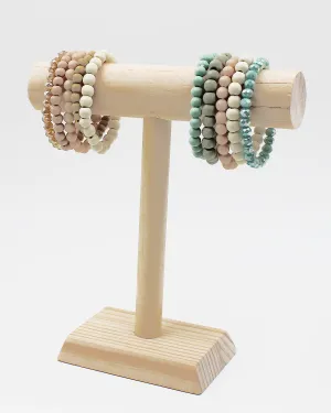 Mixed Bead Layered Bracelet Set