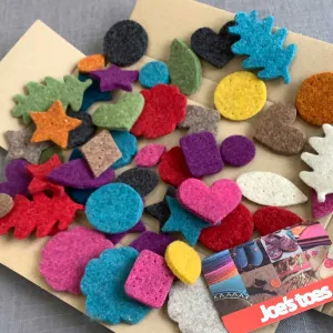 Mixed Felt Shapes from Joe's Toes