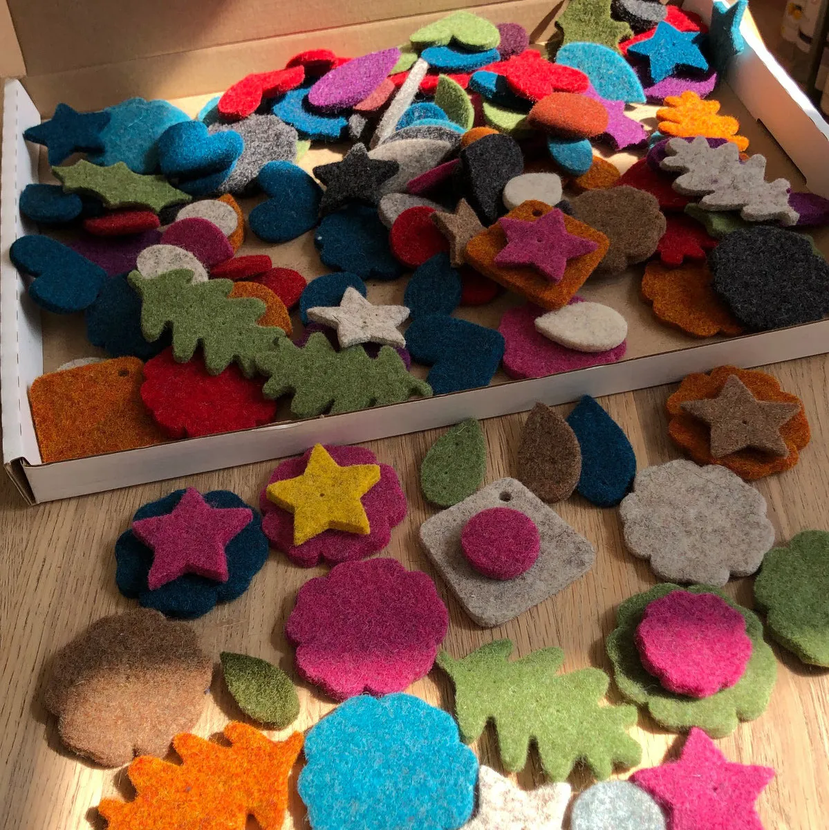 Mixed Felt Shapes from Joe's Toes