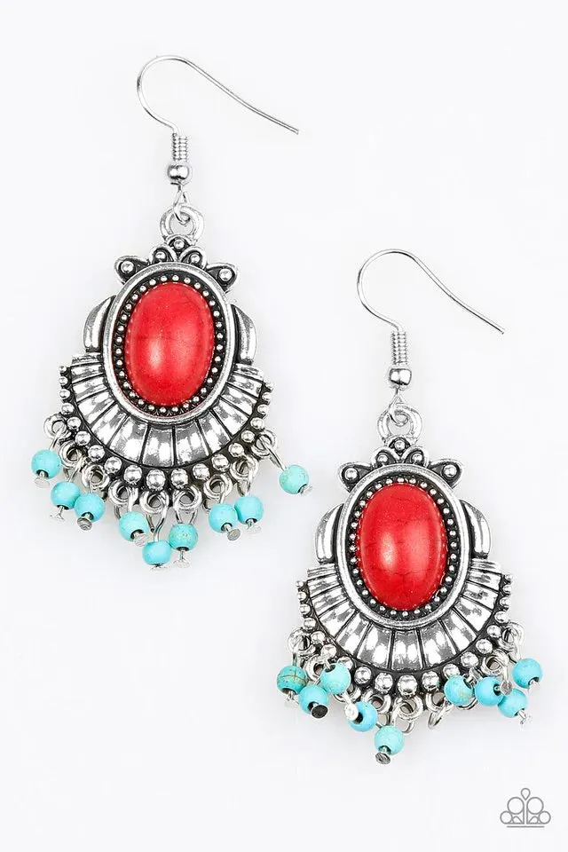 Paparazzi Earring ~ Incan Empress - Multi