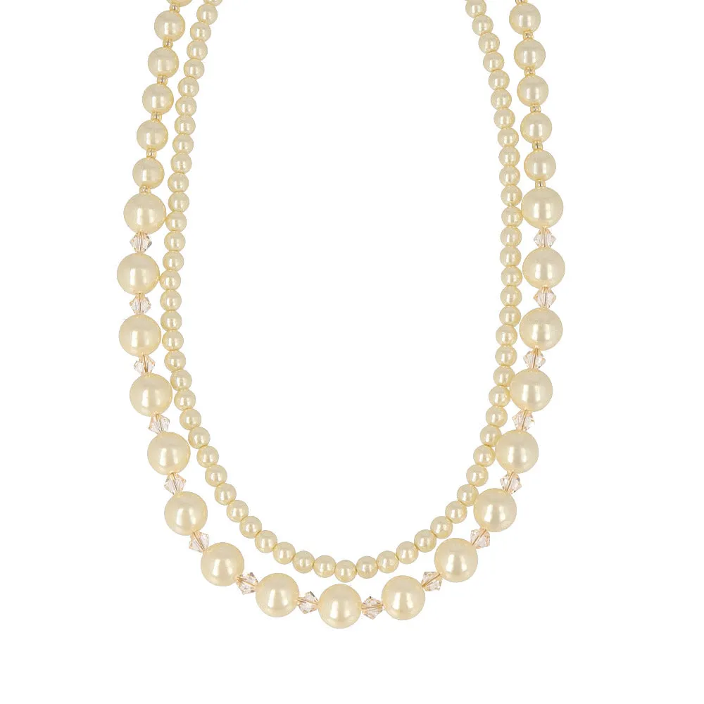 Pearl Double Necklace