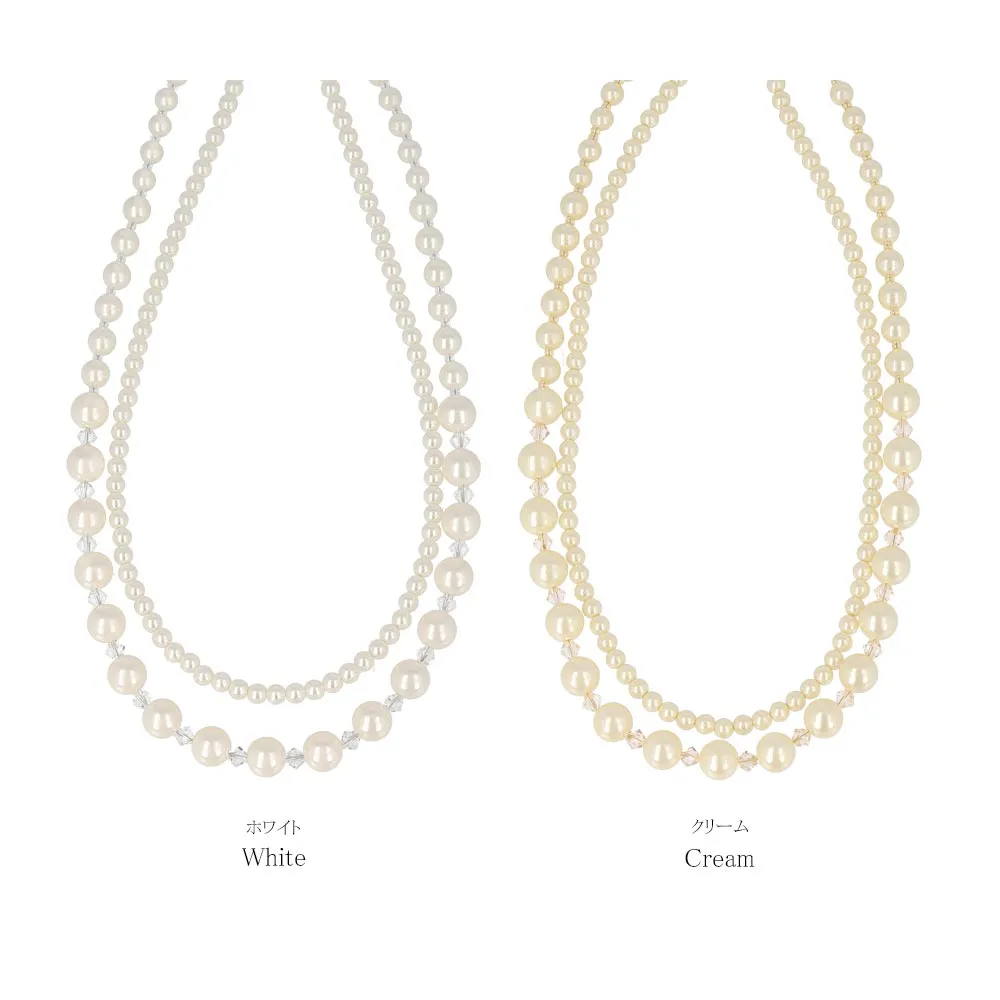 Pearl Double Necklace