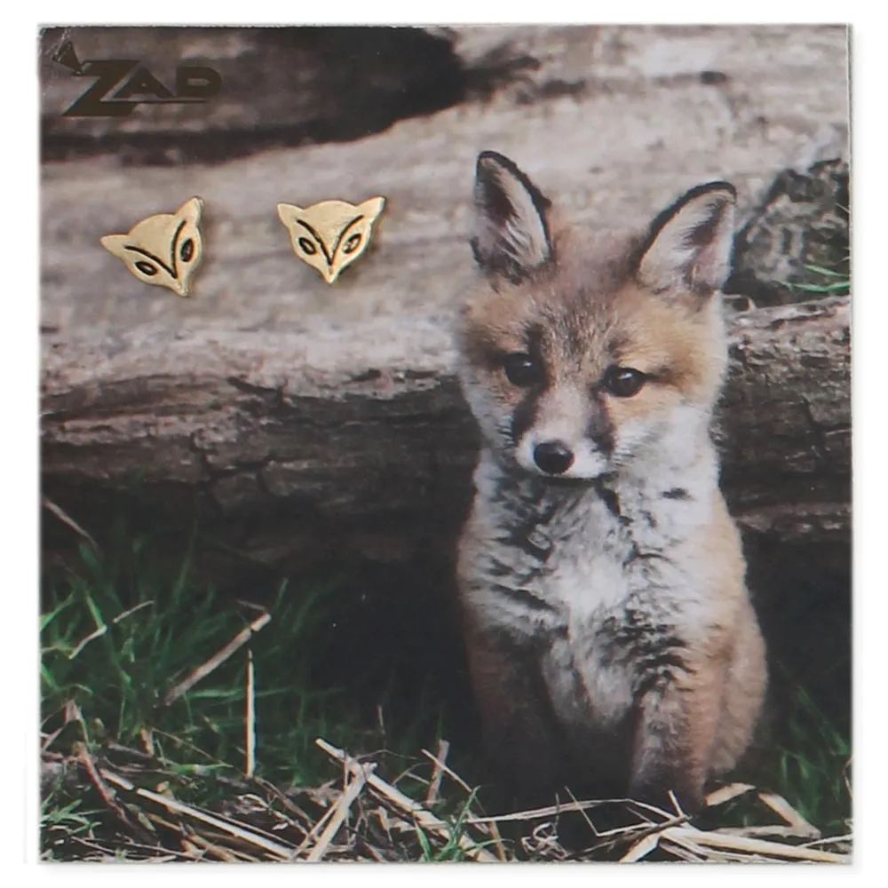 Picture Fox Post Earring