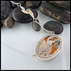 Picture Jasper Fox Pendant