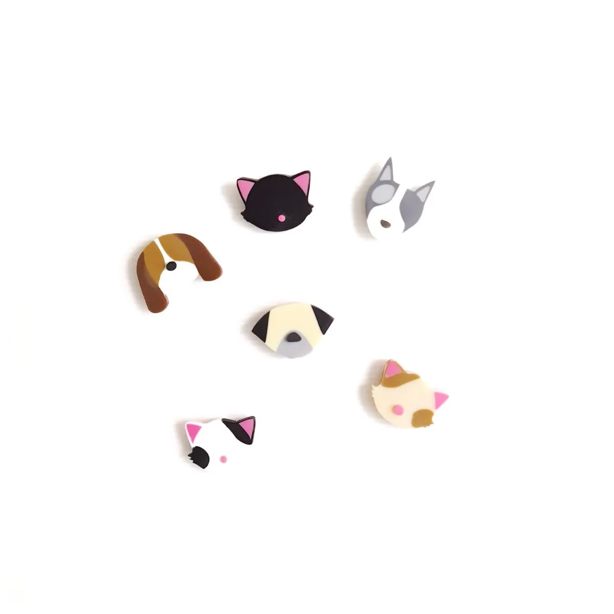 Pongo Cat Brooch