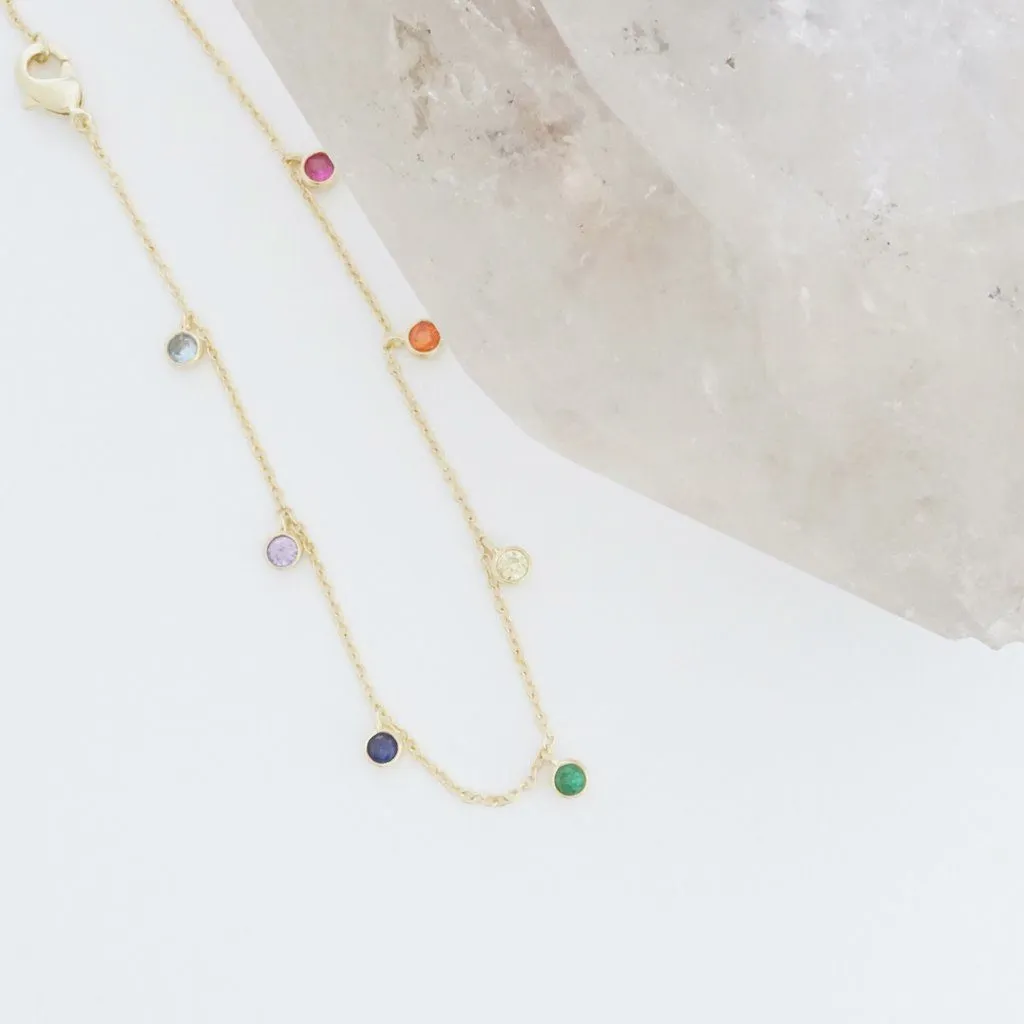 Rainbow Crystal Stardust Bracelet