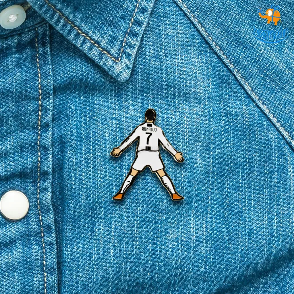 Ronaldo Lapel Pins - Set of 2