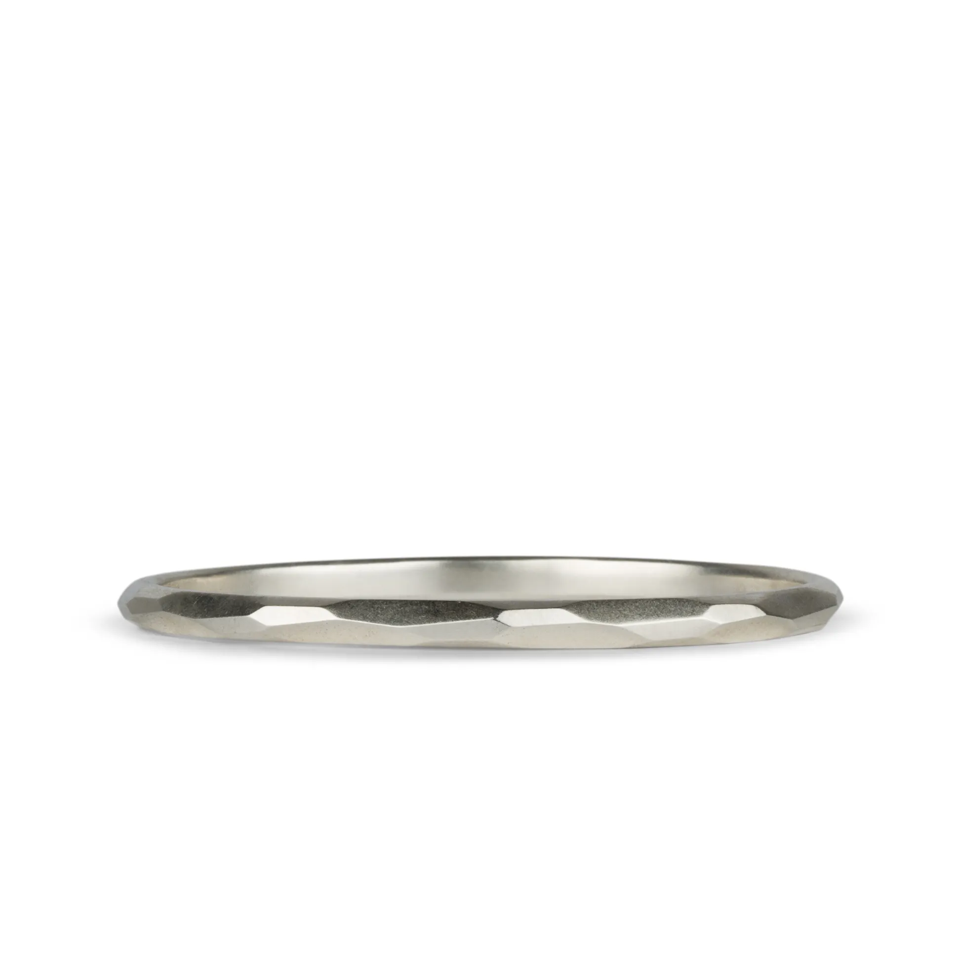 Silver Thin Denali Bangle