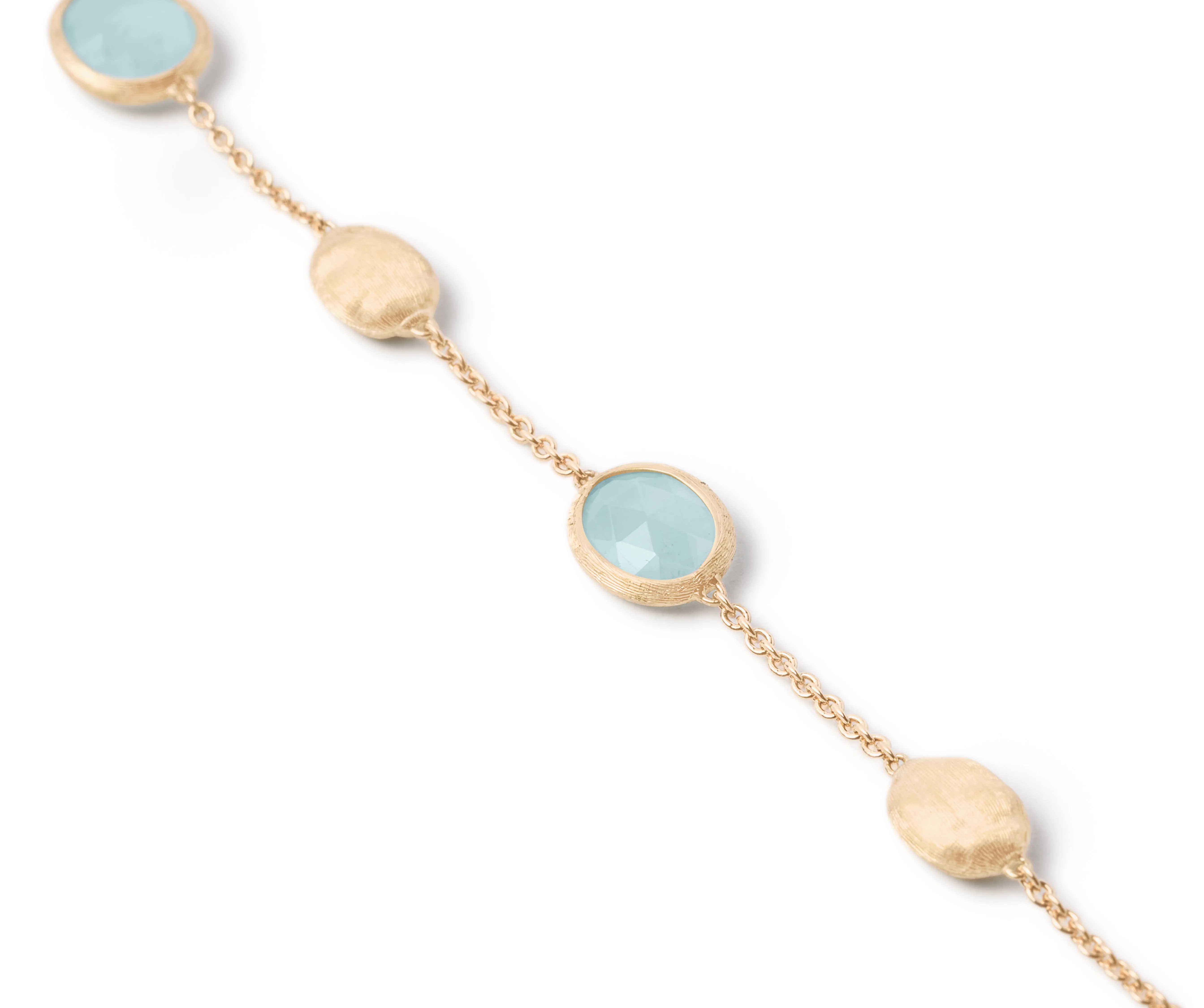 Siviglia Aquamarine and Gold Bracelet