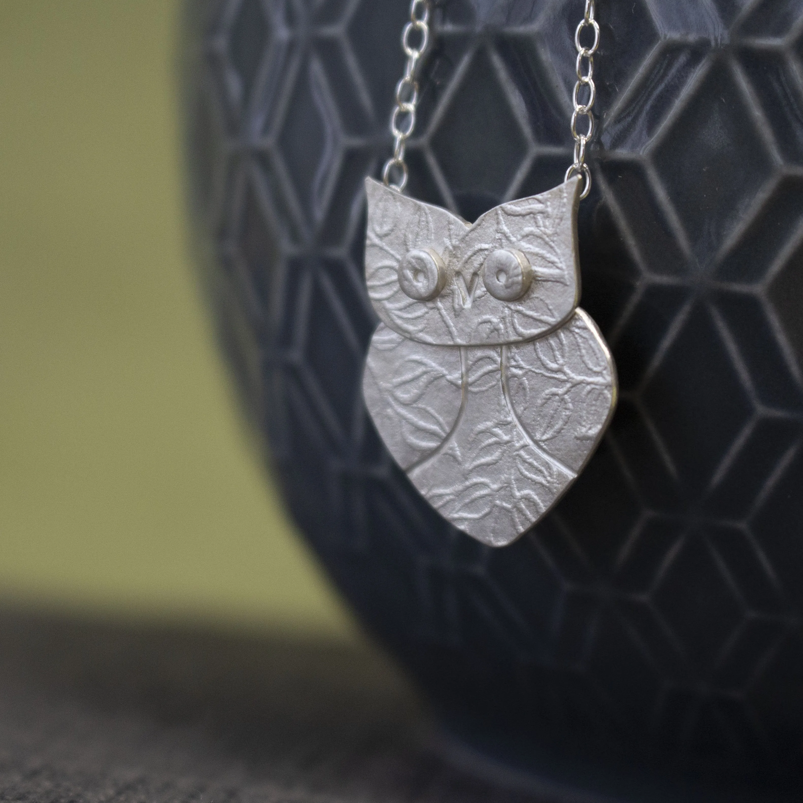 Small Owl Pendant