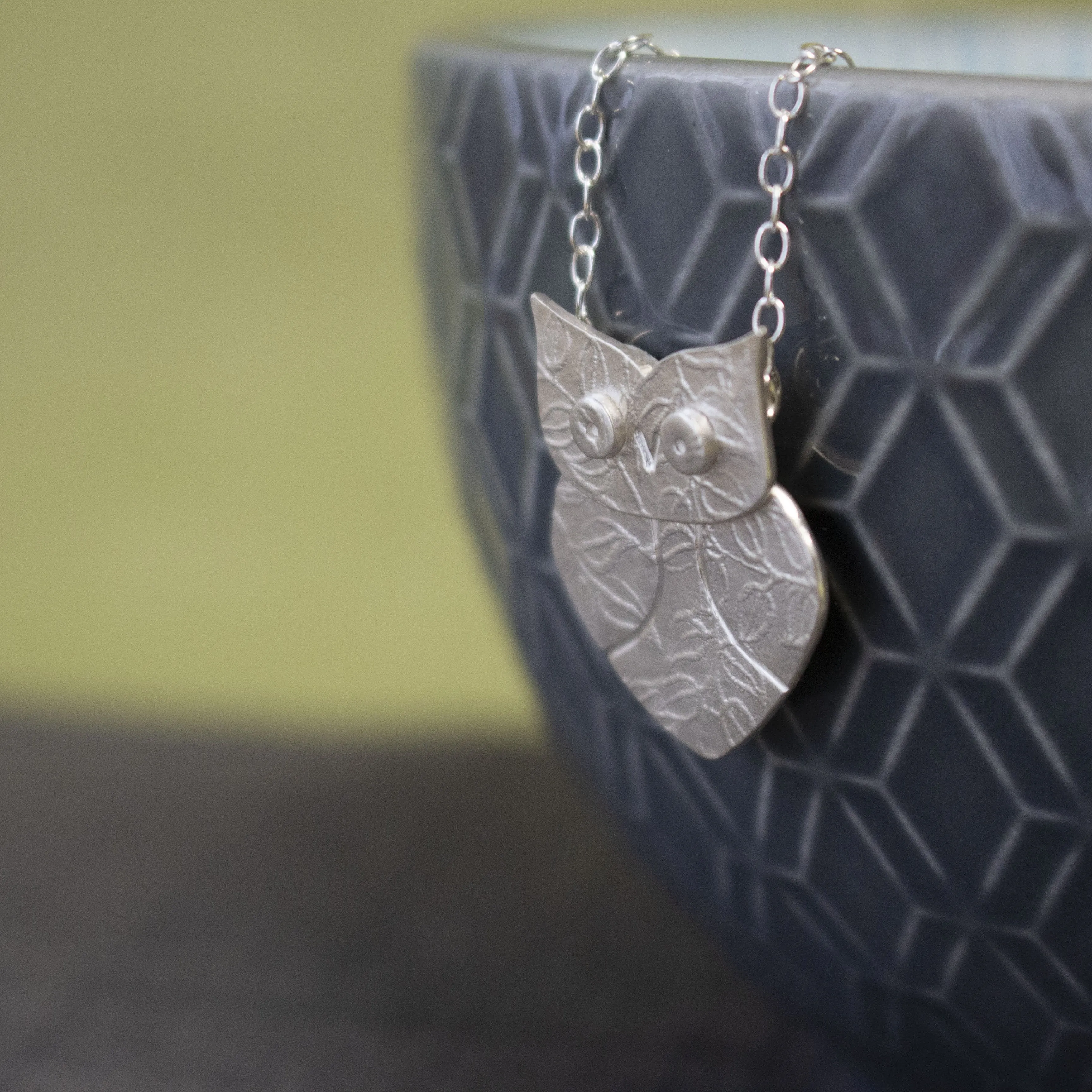 Small Owl Pendant