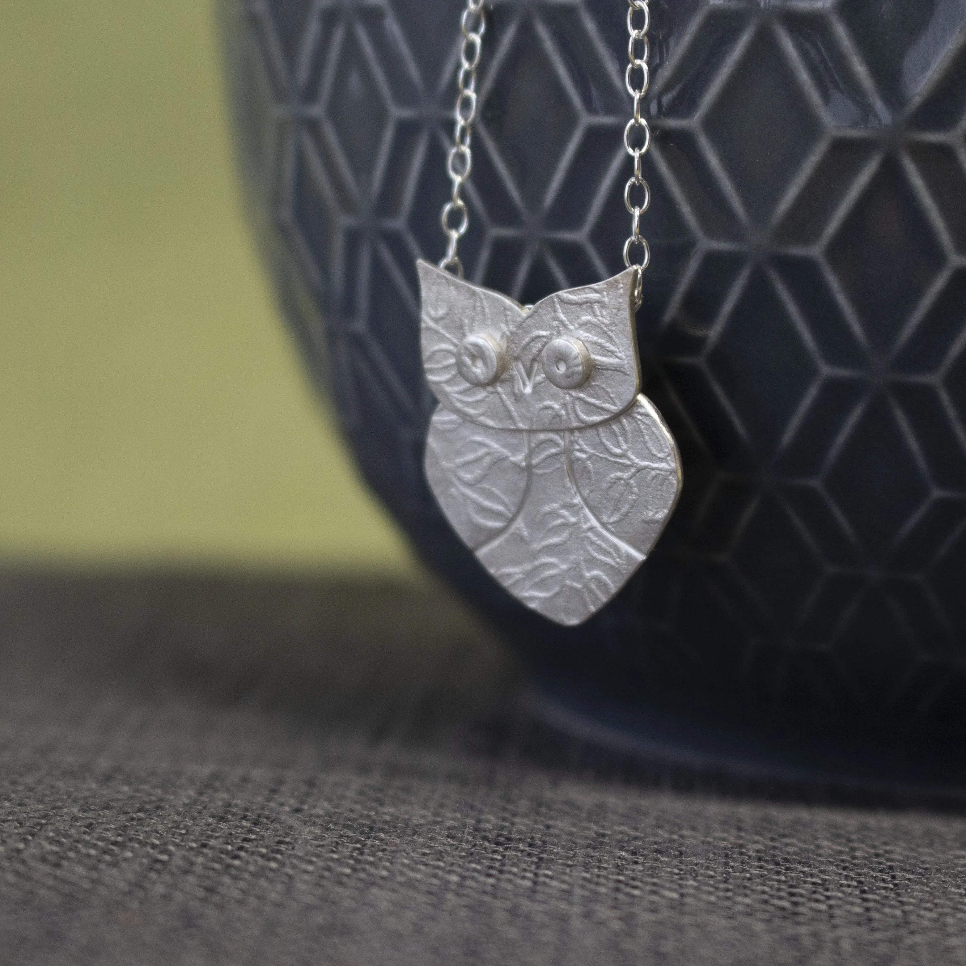 Small Owl Pendant