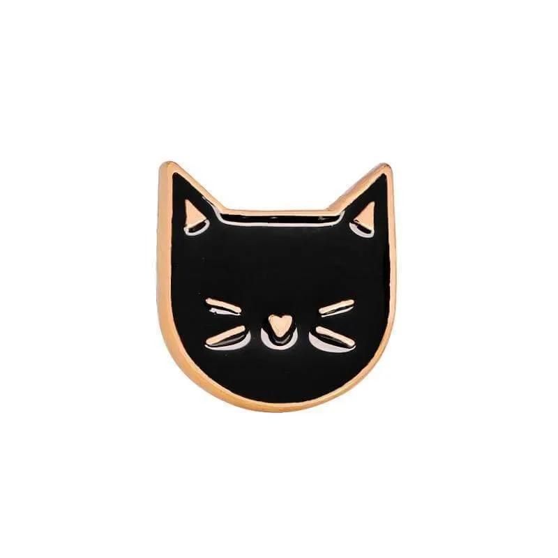 So Kawaii! Cartoon Enamel Cat Pins