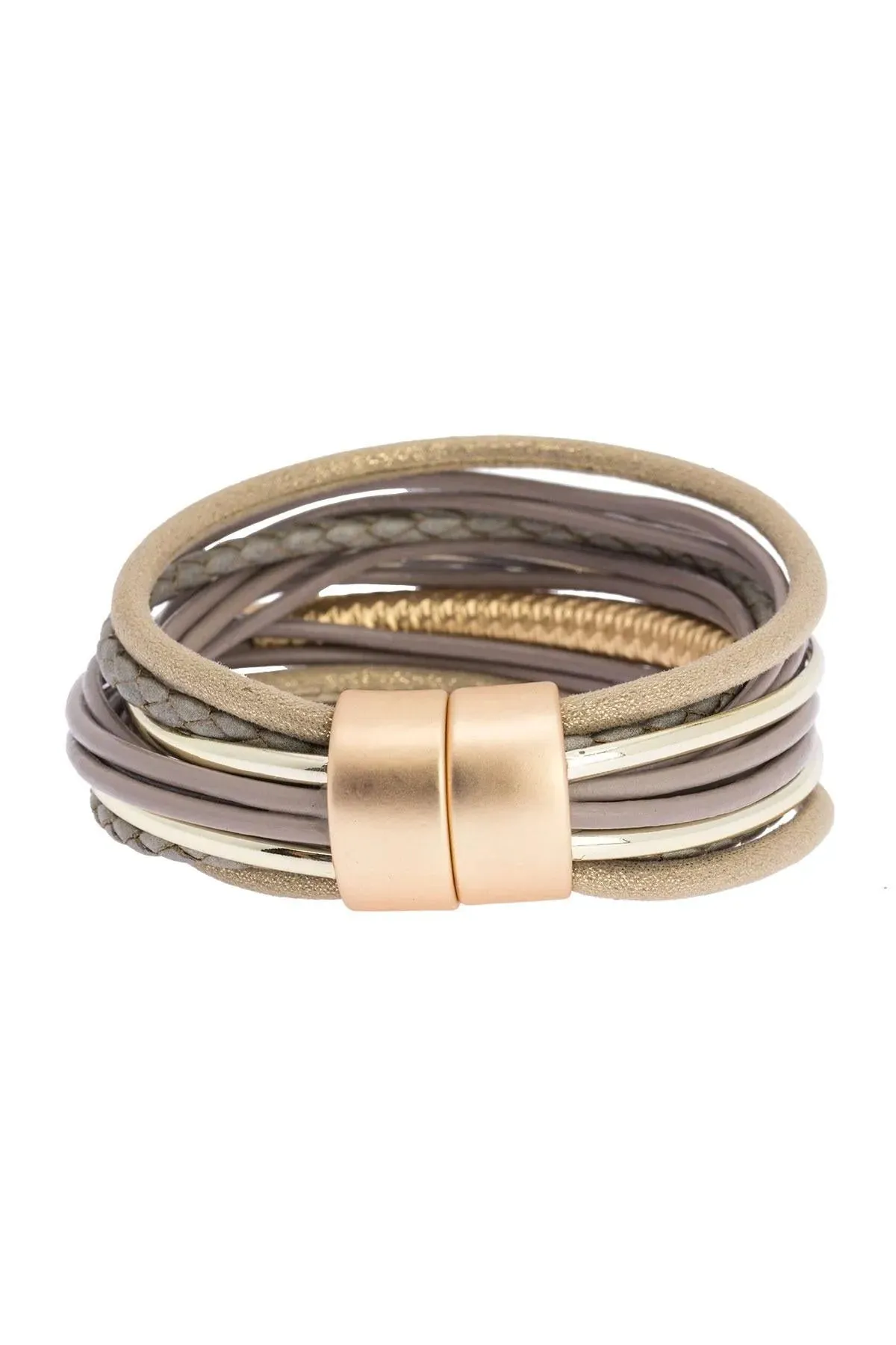 Sophisticated Layered Strand Bracelet