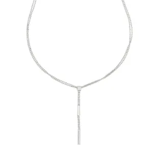 Sterling Silver Doris "Y"  Necklace