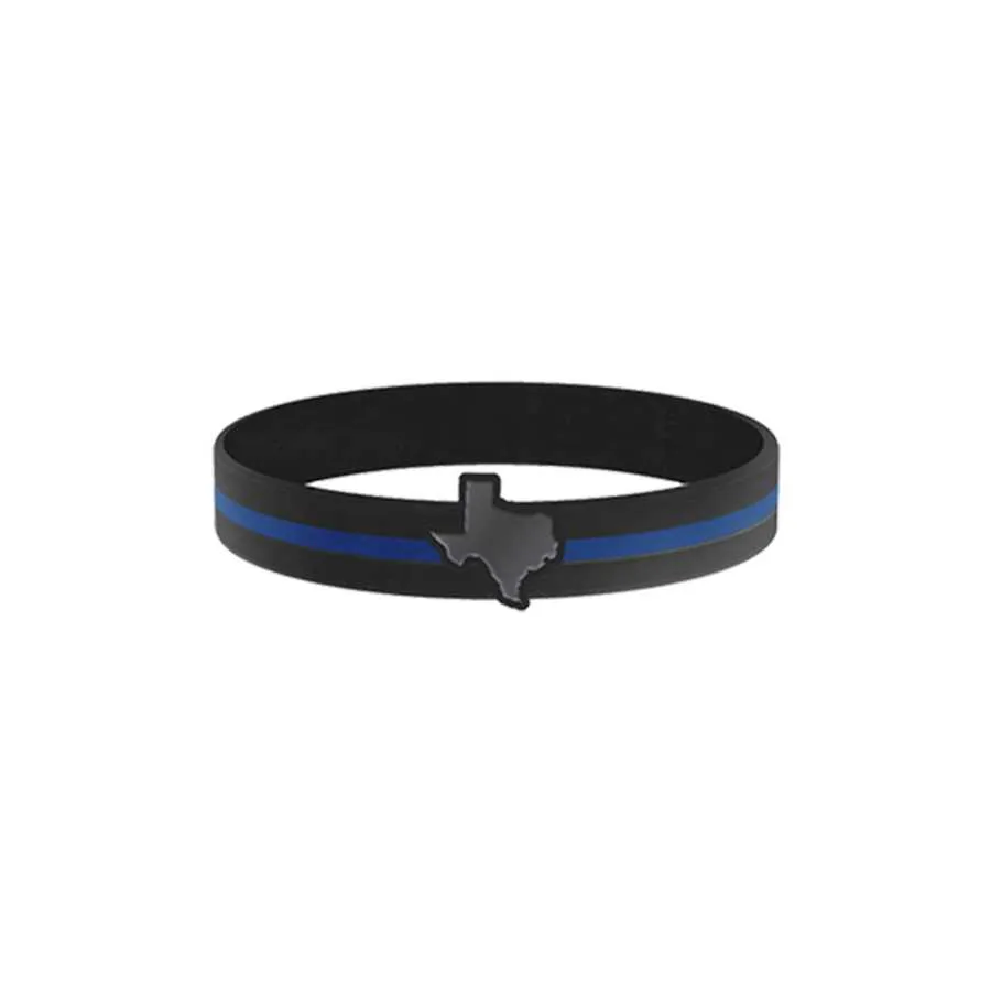 Thin Blue Line State Bracelets, Small, 7-Inch - Thin Blue Line USA