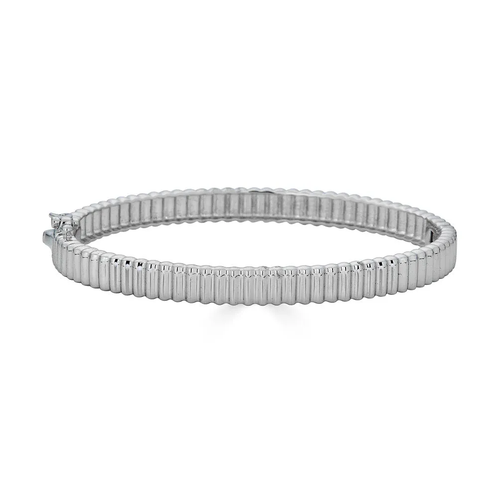 THIN FLUTED BANGLE