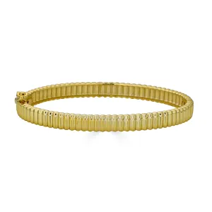 THIN FLUTED BANGLE