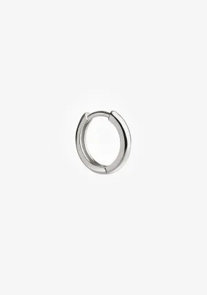 Thin Hoop Piercing Silver