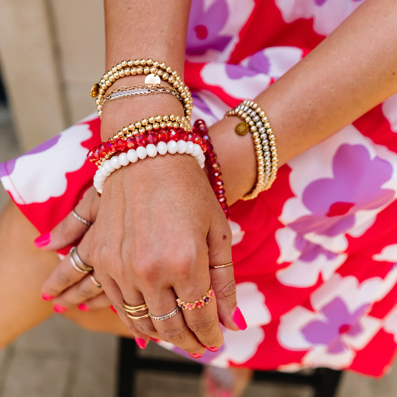 Treasure Beyond Beaded Bracelet Stack