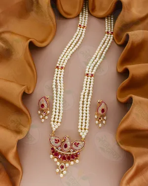 TRENDY & STYLISH PEARL NECKLACE